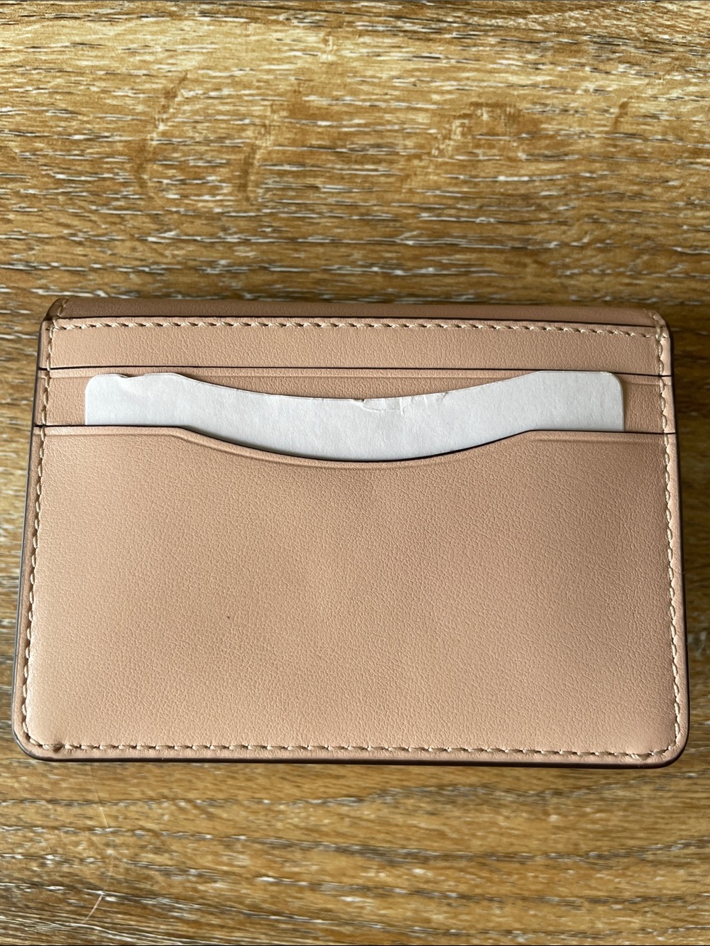 Coach Bandit Card Case in Creme NWT - Picture 3 of 10